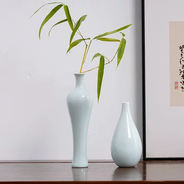 中国，景德镇，青白釉風景画花瓶 景德镇青釉花瓶-景德镇青釉花瓶促销价格、景德镇青釉花瓶品牌- 淘宝