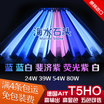 Germany ATI T5HO seawater lamp blue blue white Fiji purple fluorescent purple 24W 39W 54W 80W