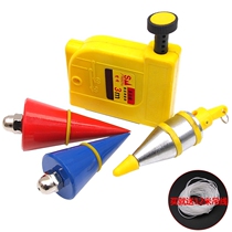 Magnetic wire drop hammer construction tool construction site cement V-shaped line Rituo pendant automatic line take-up measuring tool