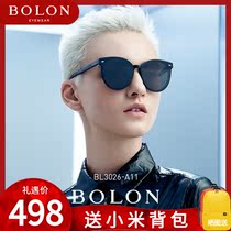 BOLON Tyrant Sunglasses Texture Plates INK MIRROR NEW FASHION CAT EYE GLASSES FEMALE TREND OFFICIAL FLAGSHIP