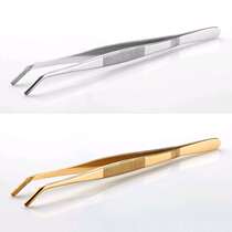 Household non-slip stainless steel tea clip tea clip tea tweezers wash tea cup clip Tea ceremony Kung Fu tea set with 