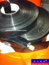 Environmentally friendly black PVC heat shrinkable sleeve Ф 10 electrolytic capacitor package leather cover width 16mm AAA battery cover