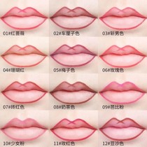 Lip liner waterproof long-lasting non-stick Cup does not fade lipstick stroke lip pen matte fog surface hook easy to color