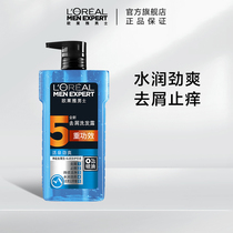 LOréal Mens Live Spring Enchant Dandruff Clean Silicone Oil-Free Shampoo Dew 700ml Clean Cool