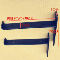 High load-bearing T-frame wooden bracket wall rack single-frame shelf plate towing iron wall support frame