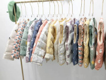 Winter new boys and girls cotton clothes Bread clothes down liner Korean version warm jacket vest top