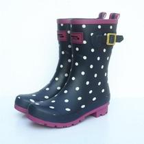 The new British big-name ladies in the tube single rain shoes rubber shoes overshoes rubber large size rain shoes
