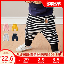 Baby Big butt pants spring baby pp pants spring autumn baby pants foreign style 2021 New Spring Boys pants