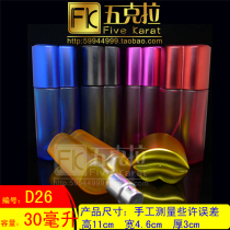30m new upscale l flares red lip color Monsanto perfume bottle essential oil Makeup Water Glass Spray Bottle D26