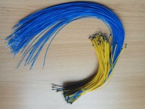 PTC thermistor MZ6-130-DS 130℃three-head series motor winding temperature measurement PTC