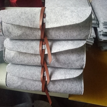 Professional custom felt umbrella bag umbrella bag Color umbrella bag Sino-foreign relations even rod to strengthen wine plum