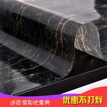 Coffee table tablecloth Net red boss desk desk cloth ins wind Nordic imitation Marble table mat retro literary nostalgia