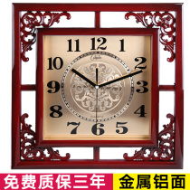 Kangbas new Chinese wall clock Chinese style living room home simple atmosphere creative clock mute quartz clock clock