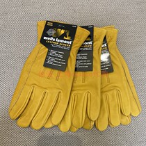 USA WELLS LAMONT Mens first layer scalper LEATHER motorcycle riding motorcycle work outdoor gloves