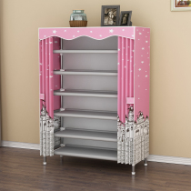 Shoe shelf dormitory multi-layer dustproof simple home door New 2020 indoor good-looking shoe cabinet large capacity explosion