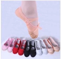 Dance shoes children Womens soft bottom practice shoes girls dance shoes body cat claw shoes adult men Chinese ballet shoes