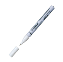 Japan SNOWMAN SNOWMAN PAINT pen FINE CORE WHITE PAINT pen WHITE MAPPER EFWP