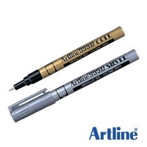 Japan Yali paint pen 999XF 0 8mm tip fine core gold silver paint pen British specifications