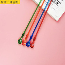 Coffee mixing rod household milk powder mixing spoon long handle plastic bar beverage juice stir cocktail cocktail stick short