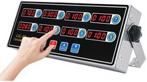 2021 Kitchen timer burger shop 8 eight-channel reminder milk tea shop 8-segment timer Commercial factory direct sales