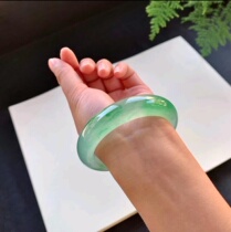 Jing Cuiel Jewellery High-end Natural Emerald A Cargo Bracelet Customised Straight Podcast Link Private Shooting Invalid