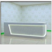 Front desk Office desk Lobby reception desk Company reception desk Store paint desk Hotel cashier