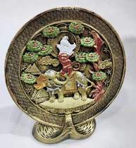 New Mongolian features auspicious and harmonious ornaments resin crafts ornaments