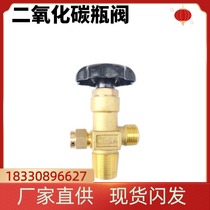 Carbon dioxide valve QF-2A valve oxygen cylinder valve angle valve argon cylinder head industrial gas cylinder valve cylinder valve cylinder fittings