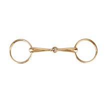 Cavassion tour ring copper two-section mouth (large ring) equestrian armature tinkou title 125mm8209229