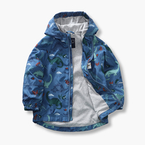 Boy Dinosaur Windproof Breathable Coat Children Baby Big Boy Camouflage Jackets Trunk Beauty Tong Childrens Wear Autumn 6