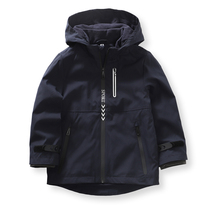 Handsome velvet childrens outdoor assault jacket jacket boy baby windproof waterproof jacket windbreaker windbreaker foreign trade childrens clothing 2