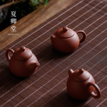 Mini finger sand purple sand can raise teapot tea pet decoration mini tea table accessories tea play creative tea ceremony decoration home