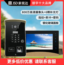 Home Vision Outdoor Video Intercom Doorbell Home Access Control Intelligent HD Video Surveillance Building Security System