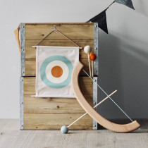 Tangerine bow and arrow wooden toys Indoor Archery game props gift children monteshi puzzle early education