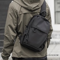 Japanese GP casual men chest bag simple shoulder shoulder bag multifunctional trendy brand trend messenger bag mens bag