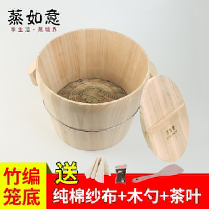 Such as the wood steamed rice kitchen household fir small bamboo steamer bamboo steamer bamboo steamed rice barrels commercial