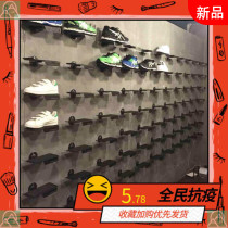 Shop shoe shelves can be placed with tag display rack shoe rack shopping mall supermarket store shoe stand partition wall shoe cabinet from