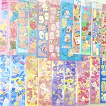 Korean Xanka Sticker Cute Winds and Ins Girl Heart Rabbit Rabbit Silk with a small Bear Handmade with a small card decoration sticker