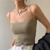Large size fat mm sling beauty back small Vest Womens interior summer with chest pads outside wear bottom coat to prevent light
