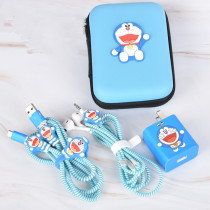 OPPO A92s A72 A32 A32 line protective sleeve a52 mobile phone charger wrapping wire rope cute A93