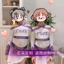Childrens cheerleading performance clothing new girl cheerleading performance clothing dance clothing competitive competition clothing students