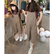 High-end fried street pro-loading summer clothing 2022 new girl casual tennis net red back with pants two sets of female dress foreign air