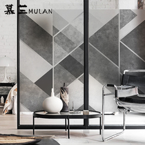 Geometric transparent opaque window frosted glass mirror sticker film office bathroom moving door toilet