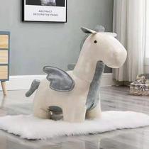Creative unicorn stool for home wearing a stool stool leather stool footstool living-room swing with an animal stool door for a shoe-changing stool