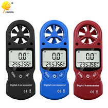 Minigong Mini handheld digital thermohygrometer measuring anemometer wind speed measuring instrument anemometer