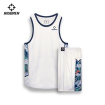 Quasi Chinese style basketball uniform uniforms can be customized training competition College students competition sports vest set