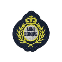 Childrens garden clothing badge custom mini school uniform badge embroidery badge kindergarten English uniform accessories accessories