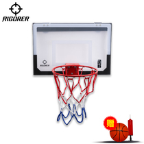 Standard childrens basketball board dormitory home training basketball rack blue ball frame indoor outdoor wall-mounted portable basket