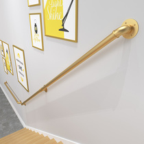 Simple modern stair handrail Household wall handle Old man and child villa outer railing Attic anti-slip fence