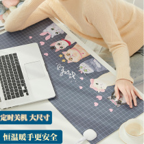 Heating pad heating table pad warm table pad office desktop large writing electric hot plate mouse pad heating hand table pad